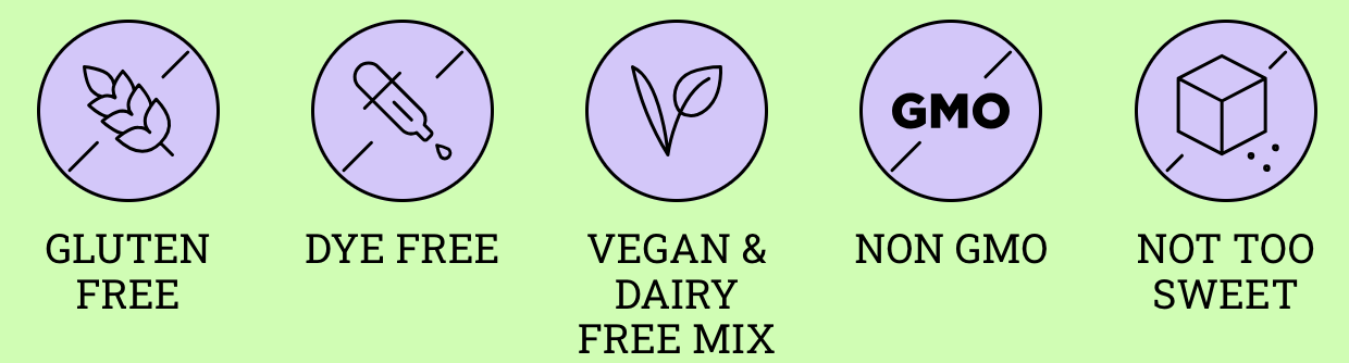 Mochi Pancake & Waffle Mix – Trio Gift Set (Pandan • Black Sesame • Ube)