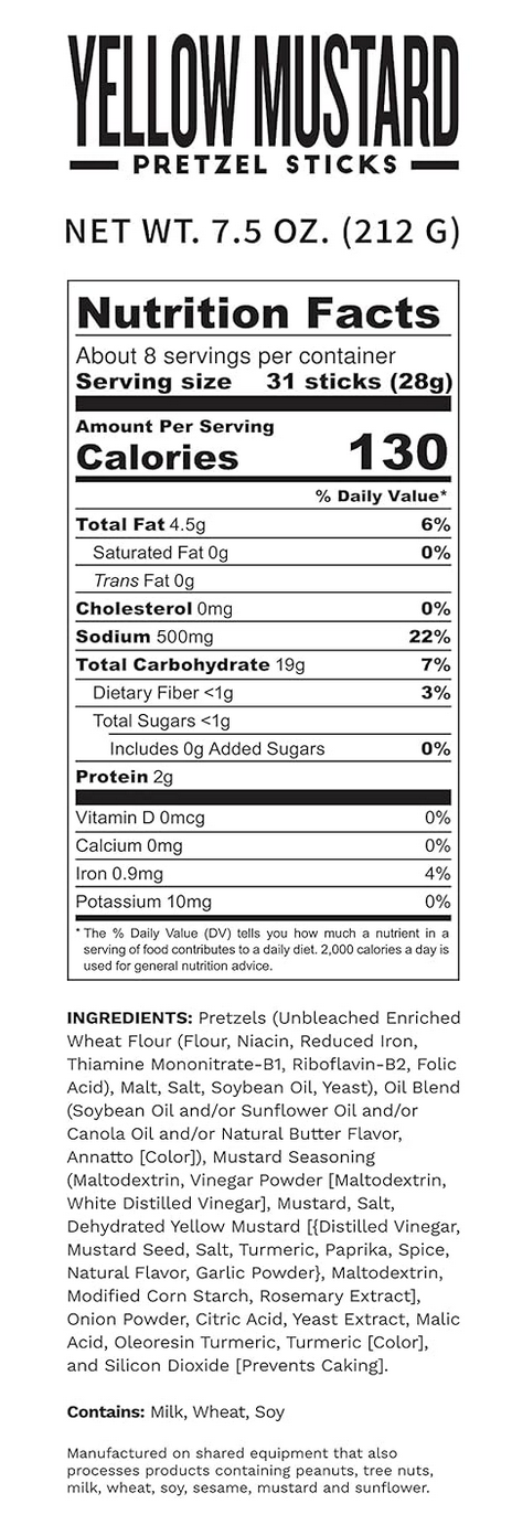 Gourmet Bold Flavored Pretzel Sticks - Tasting Gift Set (5 unique flavors)