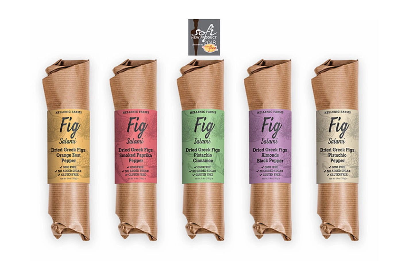 Fig "Salami" made with sun-dried figs in Greece