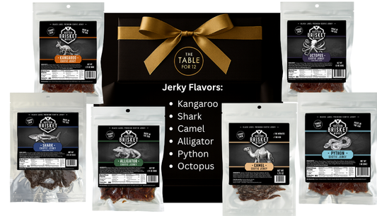 Exotic Animal Jerky - Gourmet Luxury Tasting Gift Set