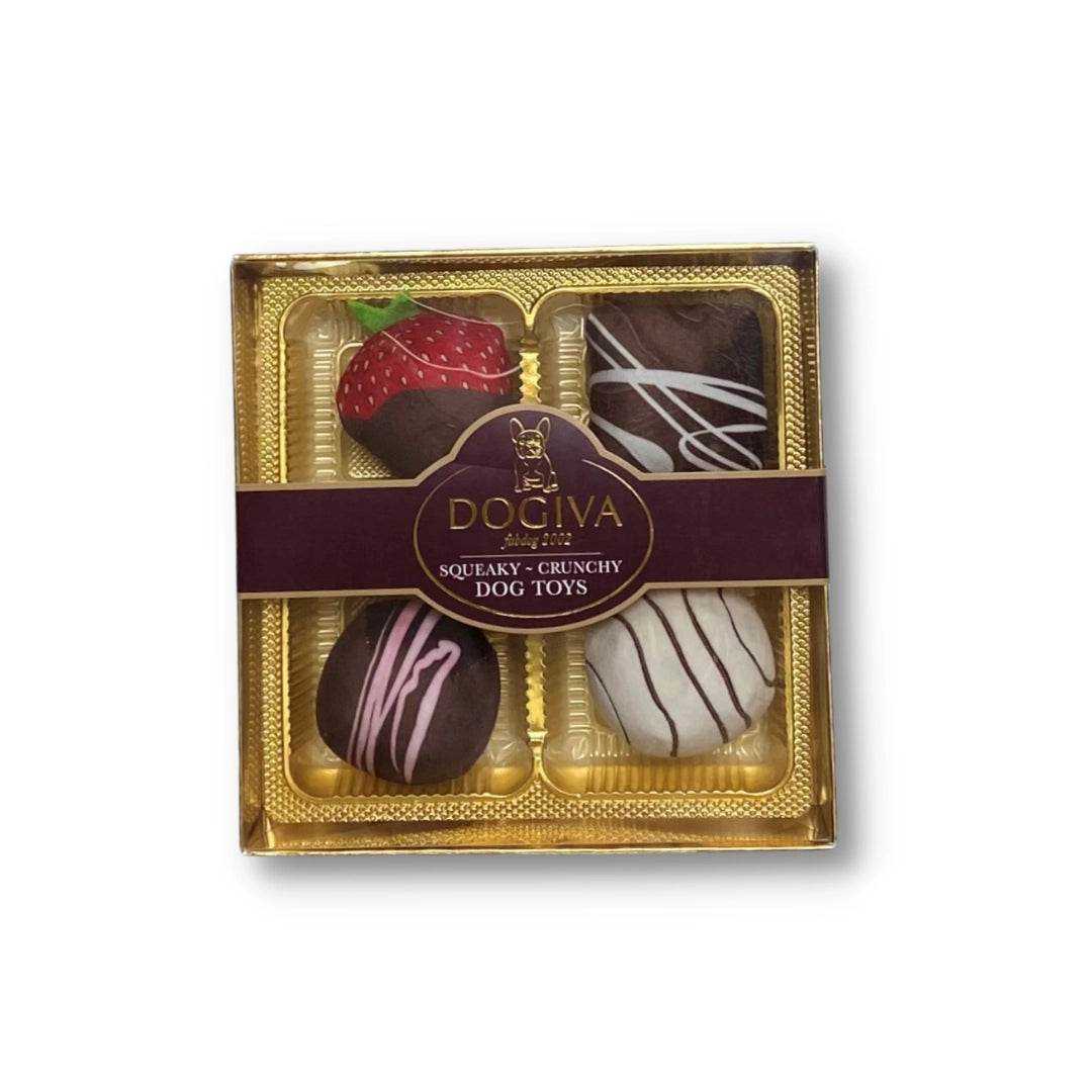 Puppies Love Food Too – Deluxe Dog Treat & Toy Gift Set (5-Piece Gift Box)