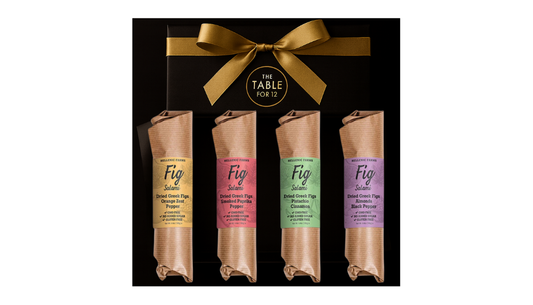 Fig "Salami" made with sun-dried figs in Greece