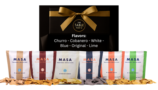 MASA Tortilla Chips – Gourmet Flavor Tasting Gift Set (6 Piece)