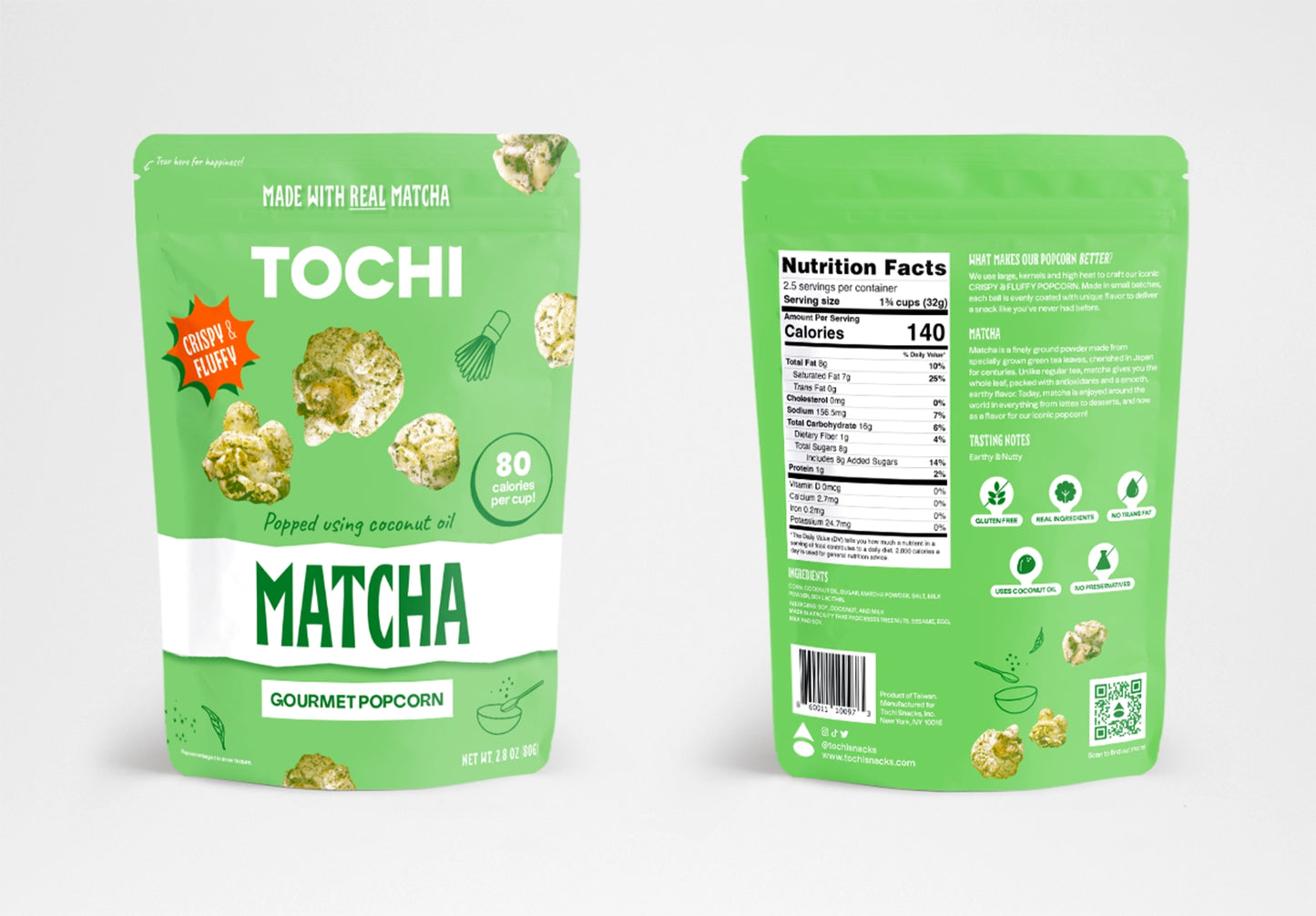 Gourmet Popcorn Trio – Matcha, Milk Tea & Ube (Rare Flavor Collection)