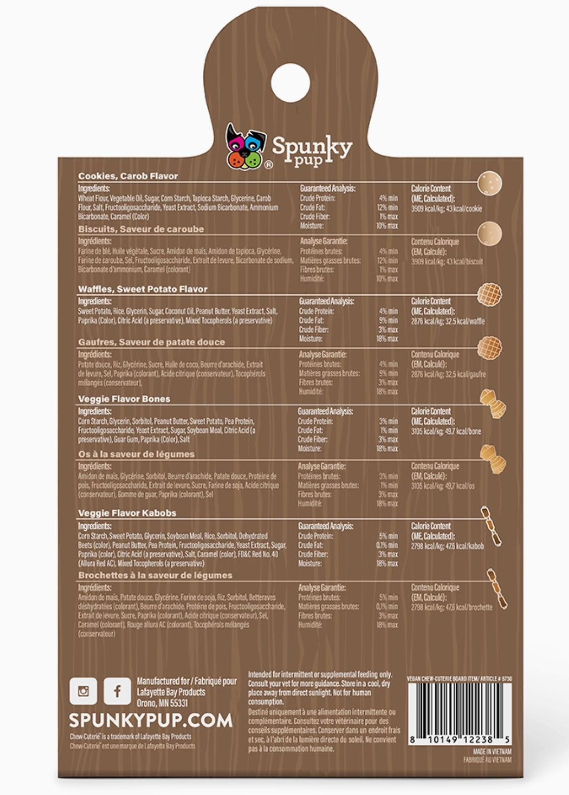 Puppies Love Food Too – Deluxe Dog Treat & Toy Gift Set (5-Piece Gift Box)