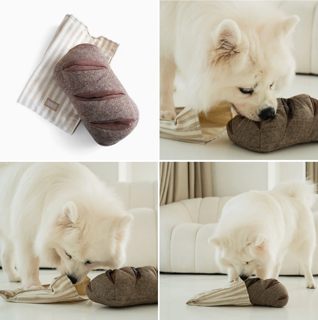 Puppies Love Food Too – Deluxe Dog Treat & Toy Gift Set (5-Piece Gift Box)