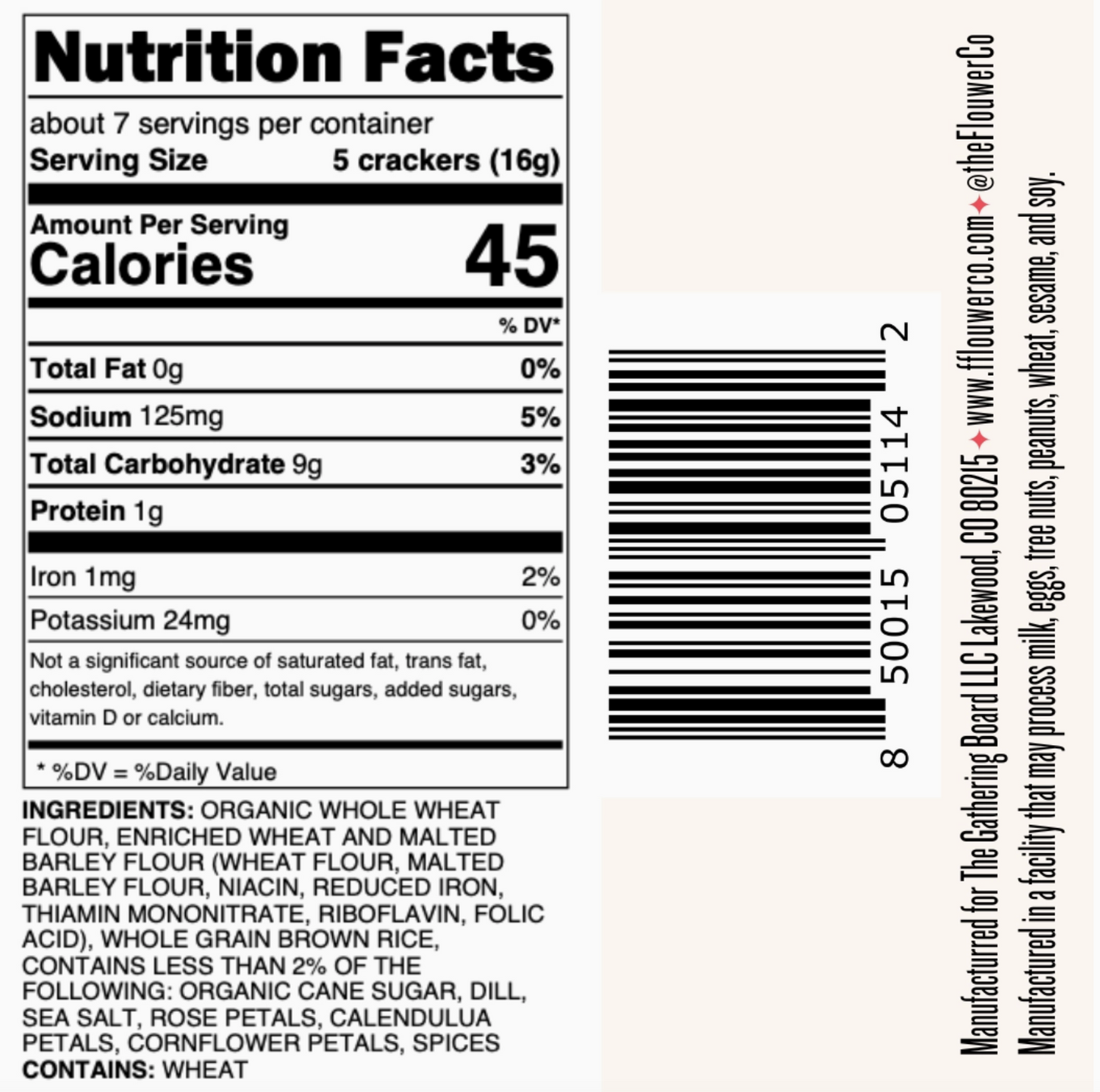 Premium Spice Blends & Edible Flower Cracker Gift Set (4-Piece Set)