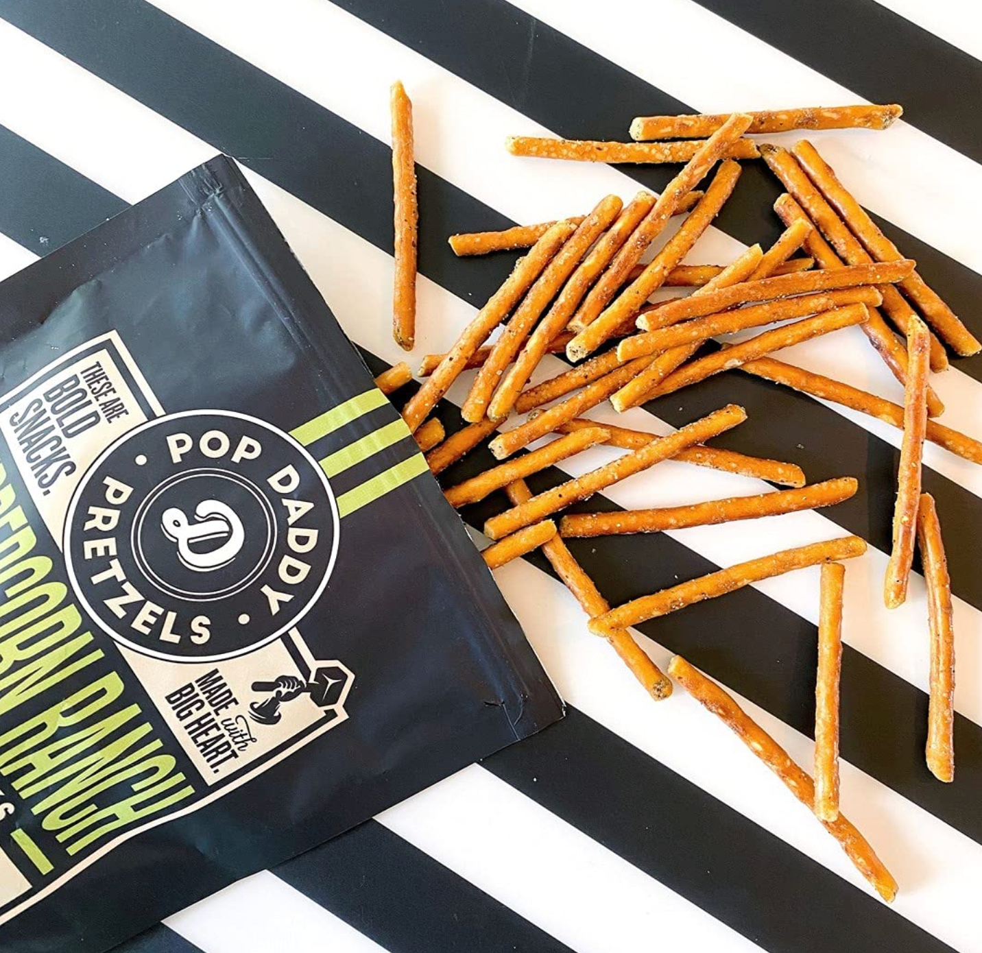 Gourmet Bold Flavored Pretzel Sticks - Tasting Gift Set (5 unique flavors)