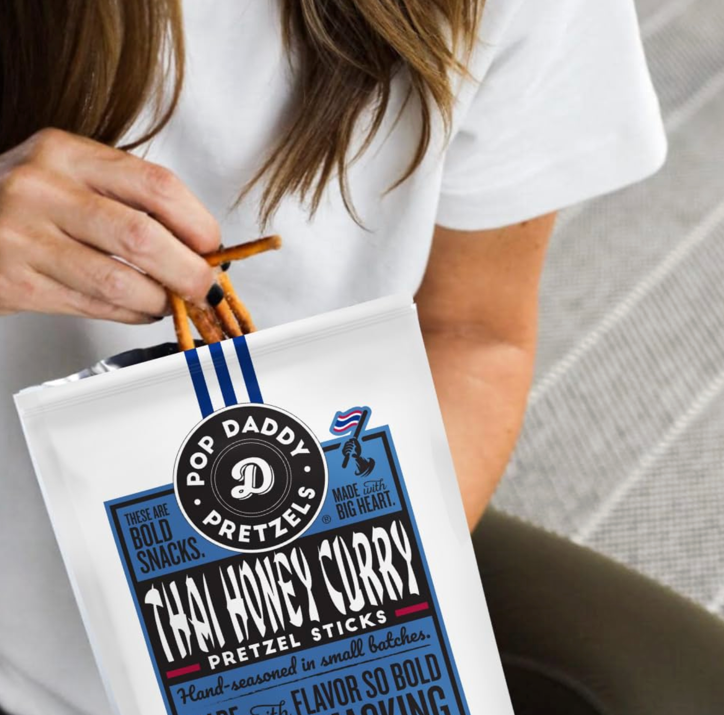 Gourmet Bold Flavored Pretzel Sticks - Tasting Gift Set (5 unique flavors)