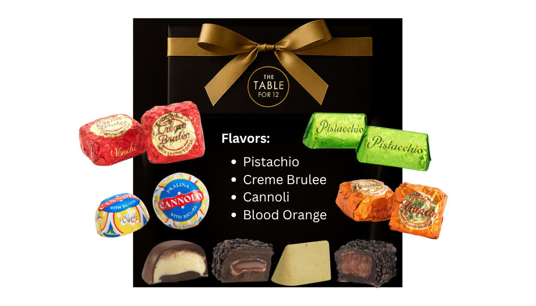 Gourmet Italian Chocolate Tasting Gift Set (4 Flavors)